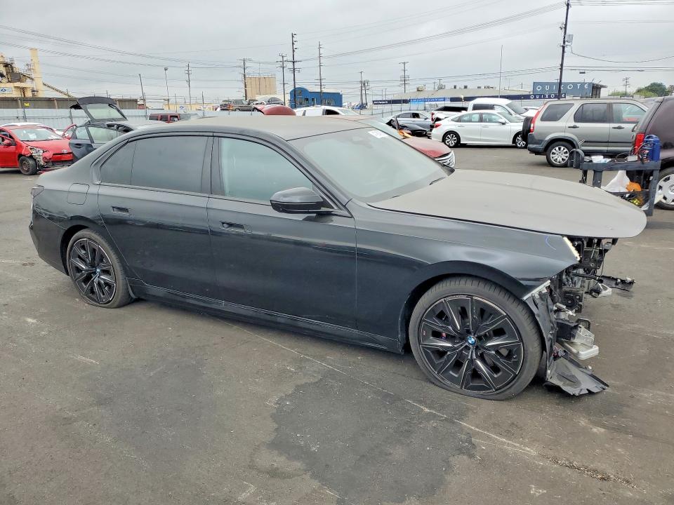 2024 Bmw I7 მანქანა იყიდება აუქციონზე, vin: WBY43EJ00RCR66640, აუქციონის ნომერი: 47904556