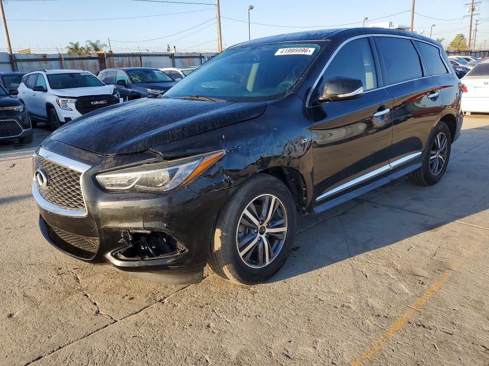 2020 Infiniti Qx60 მანქანა იყიდება აუქციონზე, vin: 5N1DL0MM5LC522224, აუქციონის ნომერი: 41995996