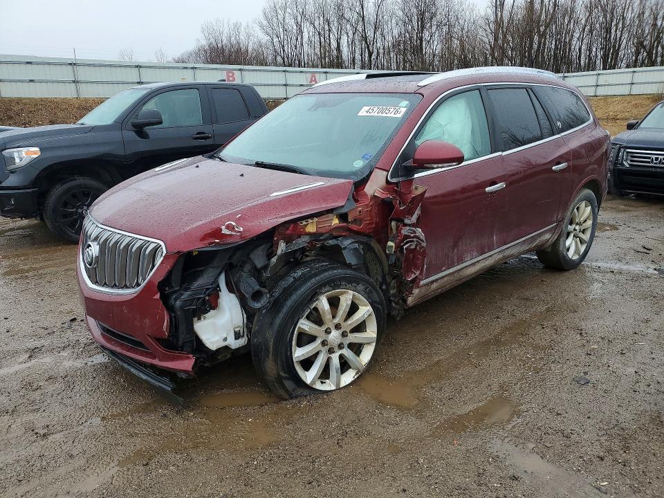 2016 Buick Enclave მანქანა იყიდება აუქციონზე, vin: 5GAKRCKD7GJ242340, აუქციონის ნომერი: 45700576