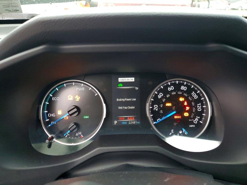 2022 Toyota Rav4 Hybrid მანქანა იყიდება აუქციონზე, vin: 4T3B6RFV2NU095100, აუქციონის ნომერი: 47517716