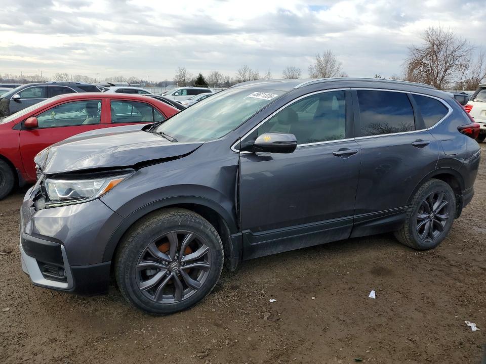 Auction sale of the 2021 Honda Cr-v, vin: 2HKRW2H45MH214225, lot number: 45671326