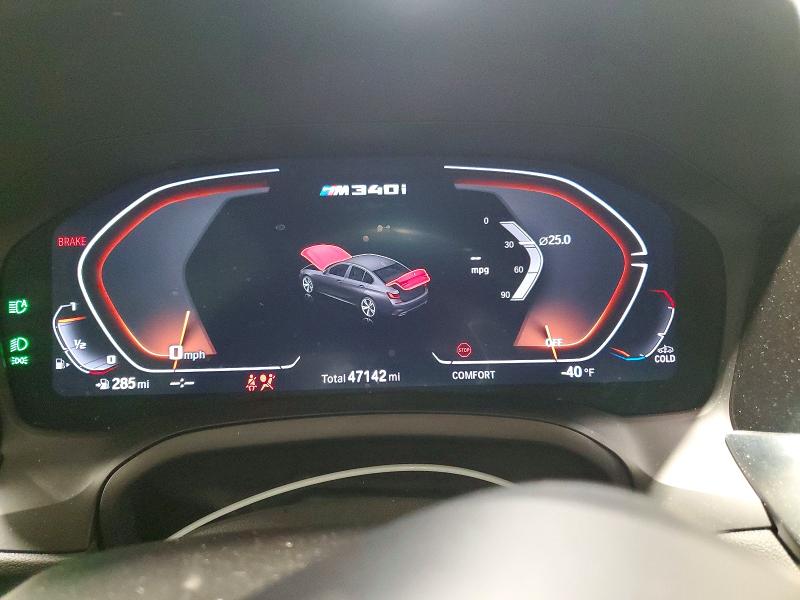 2022 Bmw M340xi მანქანა იყიდება აუქციონზე, vin: 3MW5U9J0XN8C57061, აუქციონის ნომერი: 46384626