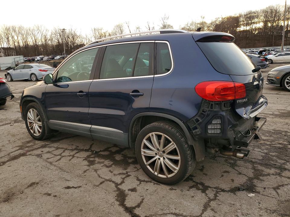 45961816 :رقم المزاد ، WVGBV3AX8EW569024 vin ، 2014 Volkswagen Tiguan مزاد بيع
