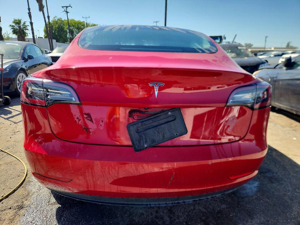 2022 Tesla Model 3 მანქანა იყიდება აუქციონზე, vin: 5YJ3E1EA7NF288906, აუქციონის ნომერი: 47787766