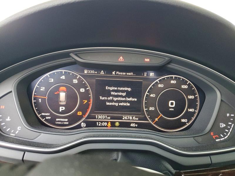Aukcja sprzedaży 2017 Audi A4 Allroad, vin: WA19NAF45HA156981, numer aukcji: 45953556