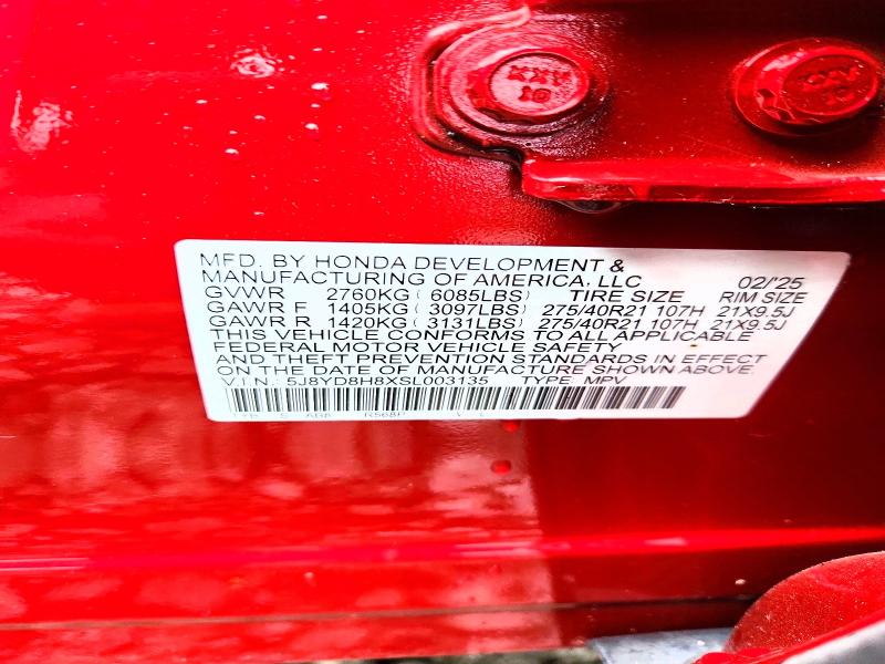 Aukcja sprzedaży 2025 Acura Mdx, vin: 5J8YD8H8XSL003135, numer aukcji: 47022356