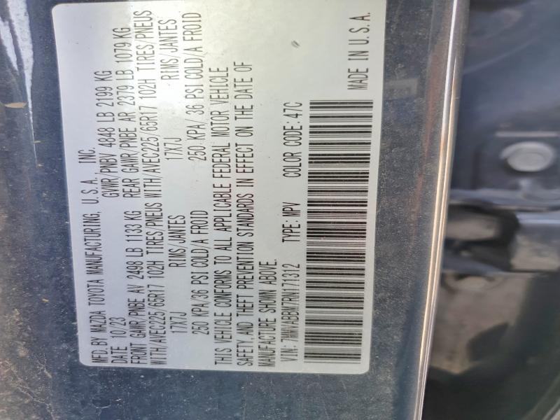 Aukcja sprzedaży 2024 Mazda Cx-50, vin: 7MMVABBM7RN171312, numer aukcji: 47167606