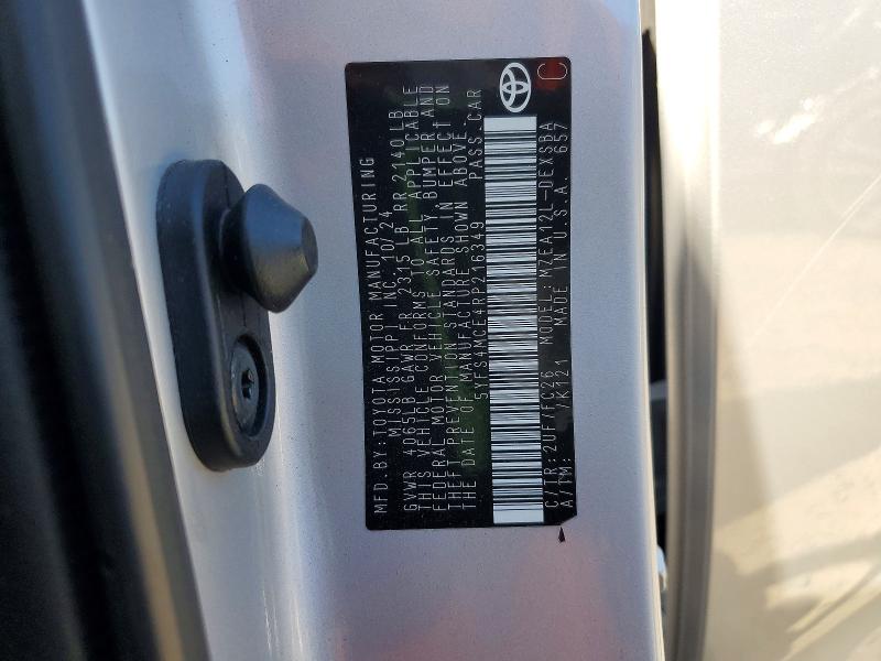 Aukcja sprzedaży 2024 Toyota Corolla, vin: 5YFS4MCE4RP216349, numer aukcji: 46919316
