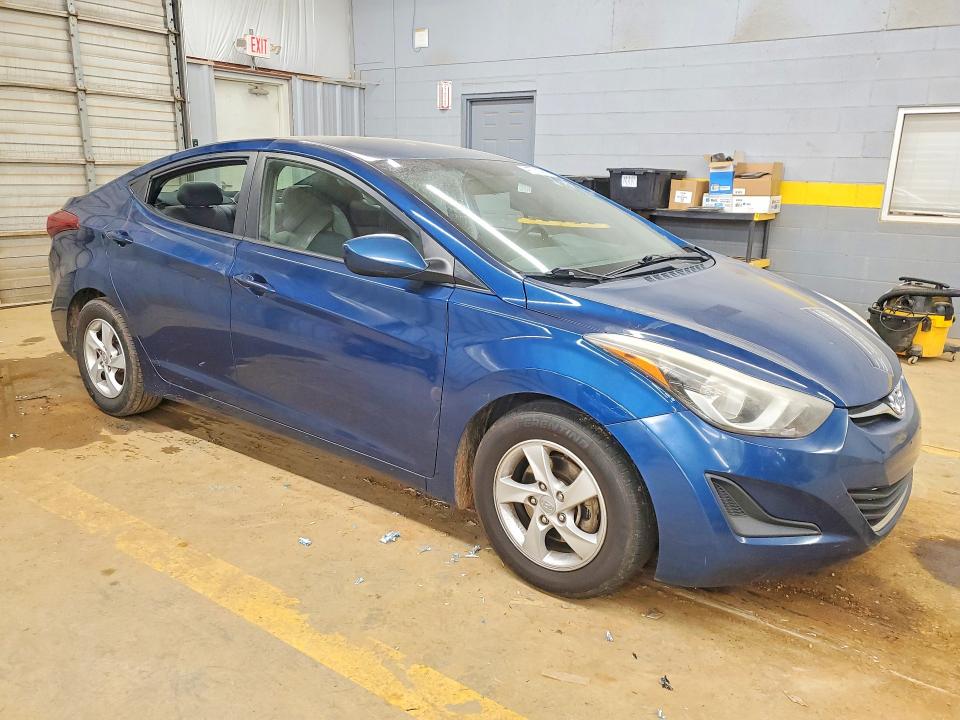 2014 Hyundai Elantra მანქანა იყიდება აუქციონზე, vin: KMHDH4AE7EU199734, აუქციონის ნომერი: 41776326