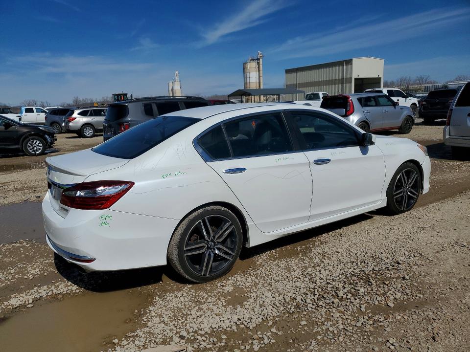 2016 Honda Accord მანქანა იყიდება აუქციონზე, vin: 1HGCR2F52GA230095, აუქციონის ნომერი: 45970536