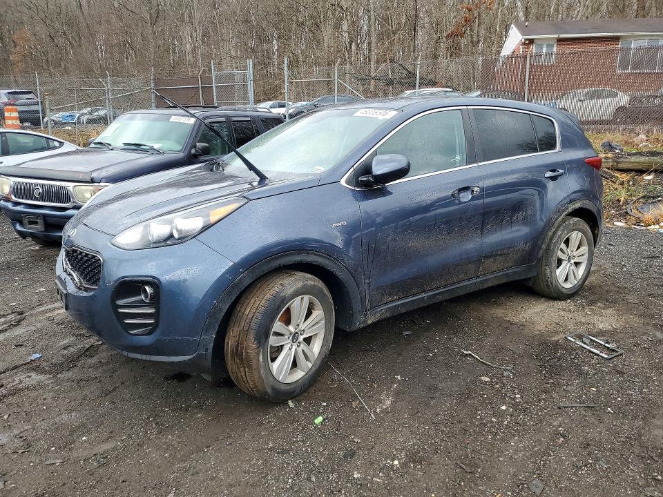 2019 Kia Sportage მანქანა იყიდება აუქციონზე, vin: KNDPMCAC9K7627822, აუქციონის ნომერი: 46806506