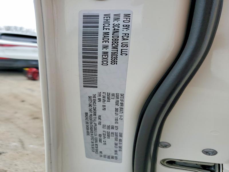 2021 Jeep Compass მანქანა იყიდება აუქციონზე, vin: 3C4NJDBB2MT603565, აუქციონის ნომერი: 47549496