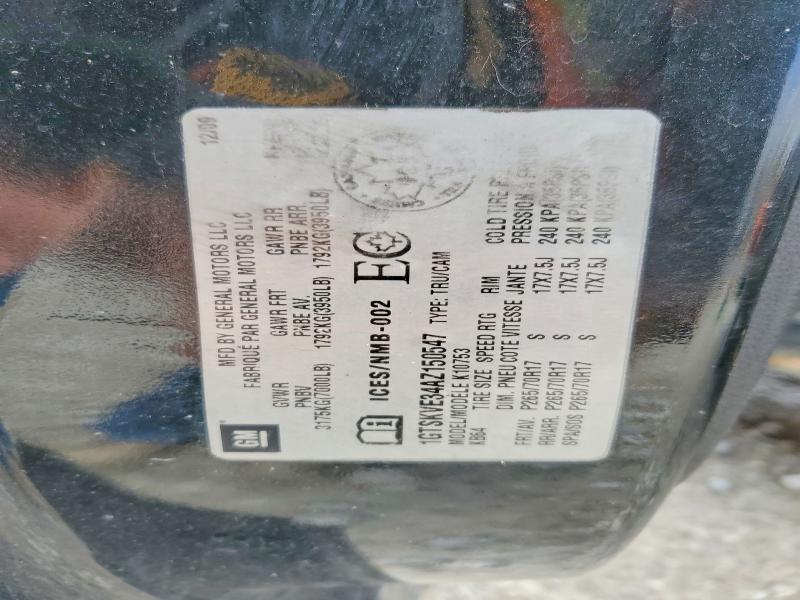 Aukcja sprzedaży 2010 Gmc Sierra, vin: 1GTSKVE34AZ150547, numer aukcji: 47959716