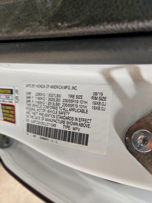 Продажа на аукционе авто 2020 Acura Rdx, vin: 5J8TC2H30LL011549, номер лота: 79981805