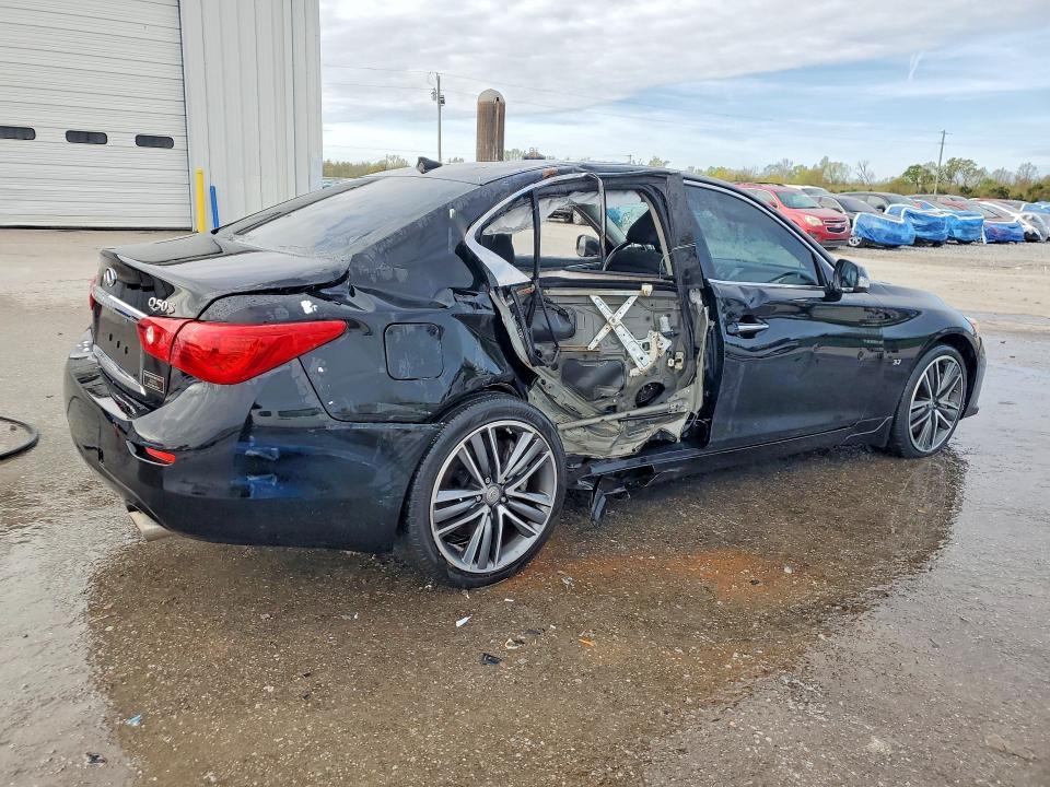 2015 Infiniti Q50 მანქანა იყიდება აუქციონზე, vin: JN1BV7AP9FM332134, აუქციონის ნომერი: 45865326
