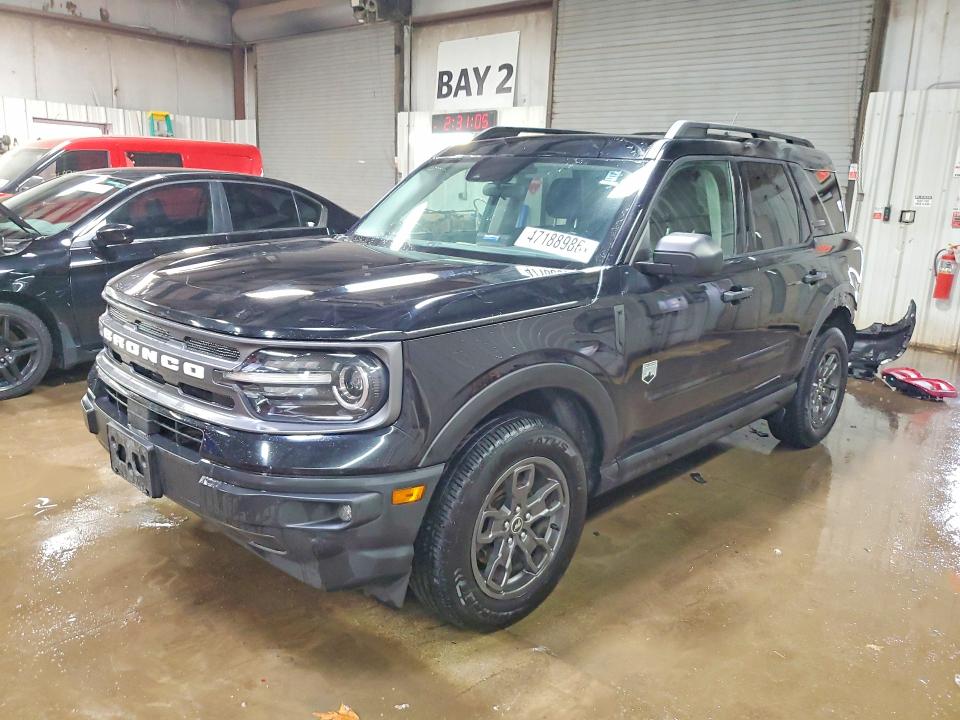 47188986 :رقم المزاد ، 3FMCR9B61MRA34653 vin ، 2021 Ford Bronco Sport مزاد بيع