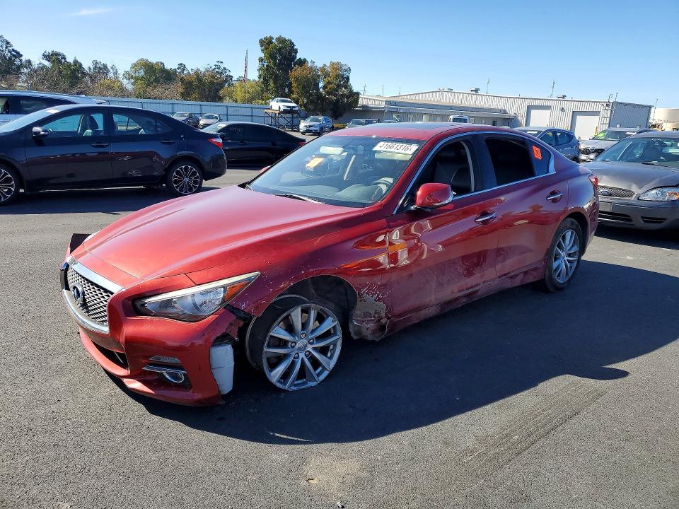 Продажа на аукционе авто 2015 Infiniti Q50, vin: JN1BV7AP7FM355525, номер лота: 41661316