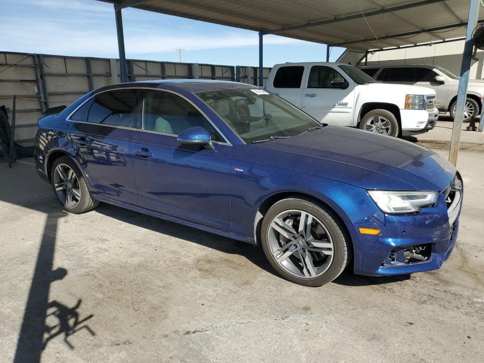 2017 Audi A4 მანქანა იყიდება აუქციონზე, vin: WAUENAF47HN023505, აუქციონის ნომერი: 46372596