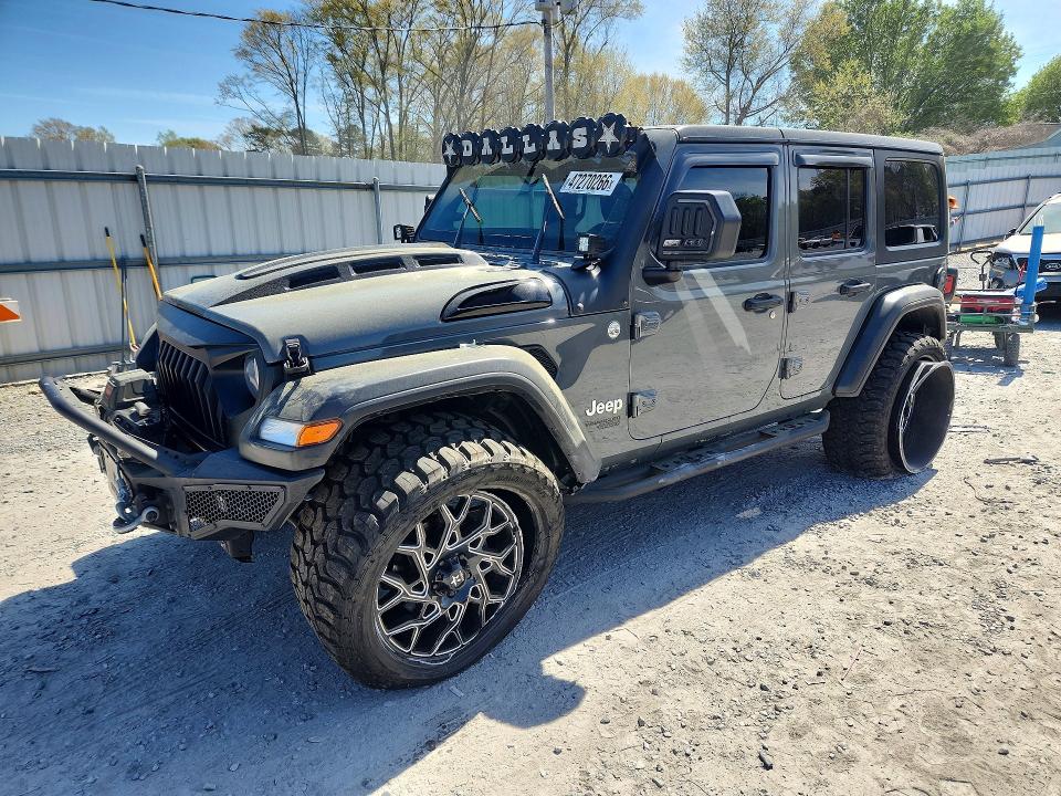 Продаж на аукціоні авто 2018 Jeep Wrangler Unlimited, vin: 1C4HJXDN6JW223267, номер лоту: 47270266