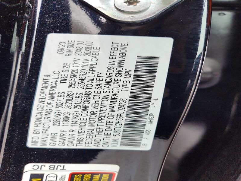 Aukcja sprzedaży 2023 Acura Rdx, vin: 5J8TC2H66PL024726, numer aukcji: 41863806