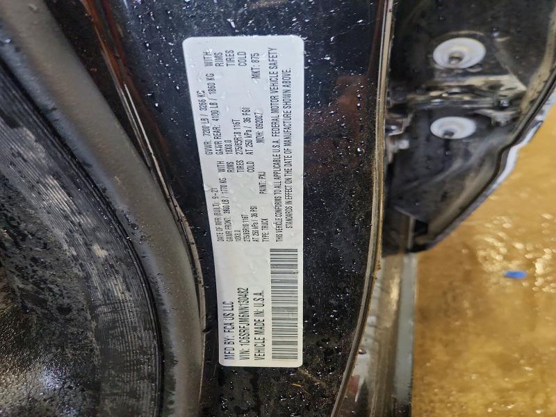 42077886 :رقم المزاد ، 1C6SRFJM6NN130482 vin ، 2022 Ram 1500 مزاد بيع