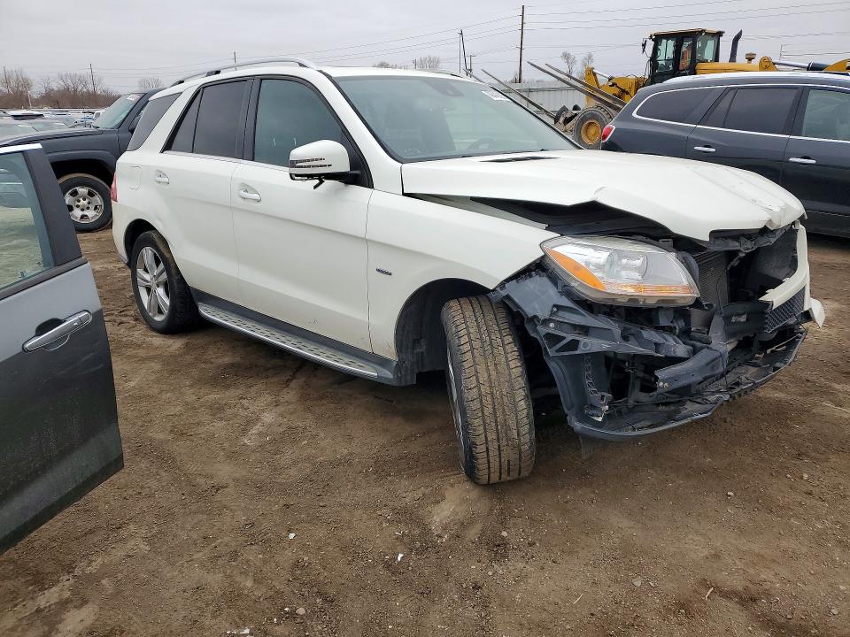 79449225 :رقم المزاد ، 4JGDA5HBXCA044602 vin ، 2012 Mercedes-benz Ml مزاد بيع