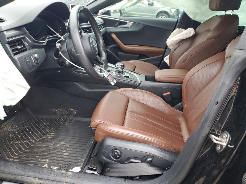 2018 Audi A5 მანქანა იყიდება აუქციონზე, vin: WAUCNCF51JA052863, აუქციონის ნომერი: 46281006