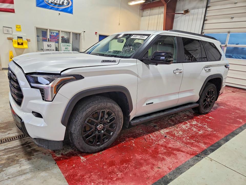 2024 Toyota Sequoia მანქანა იყიდება აუქციონზე, vin: 7SVAAABA4RX021568, აუქციონის ნომერი: 83077994