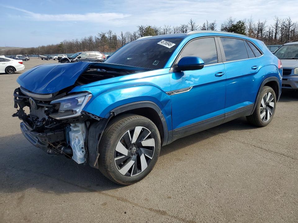 46756946 :رقم المزاد ، 1V2JE2CA8RC213486 vin ، 2024 Volkswagen Atlas Cross Sport مزاد بيع