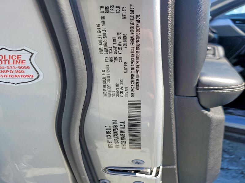 Продаж на аукціоні авто 2023 Jeep Grand Cherokee, vin: 1C4RJKAGXP8894144, номер лоту: 46535796