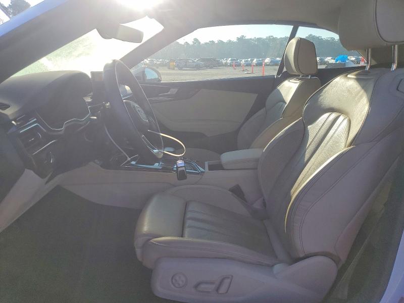 2021 Audi A5 მანქანა იყიდება აუქციონზე, vin: WAUWAGF58MN003611, აუქციონის ნომერი: 46856726