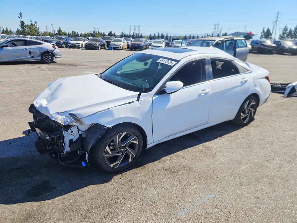 46433506 :رقم المزاد ، KMHLS4DG2SU856283 vin ، 2025 Hyundai Elantra مزاد بيع