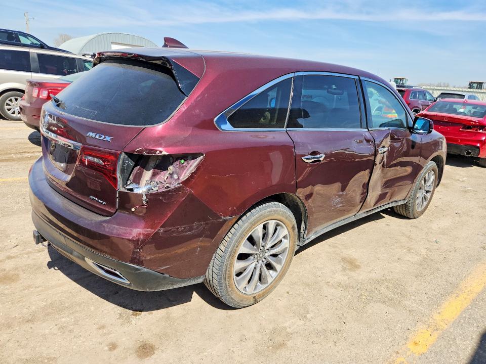 Aukcja sprzedaży 2014 Acura Mdx, vin: 5FRYD4H46EB028334, numer aukcji: 45882306