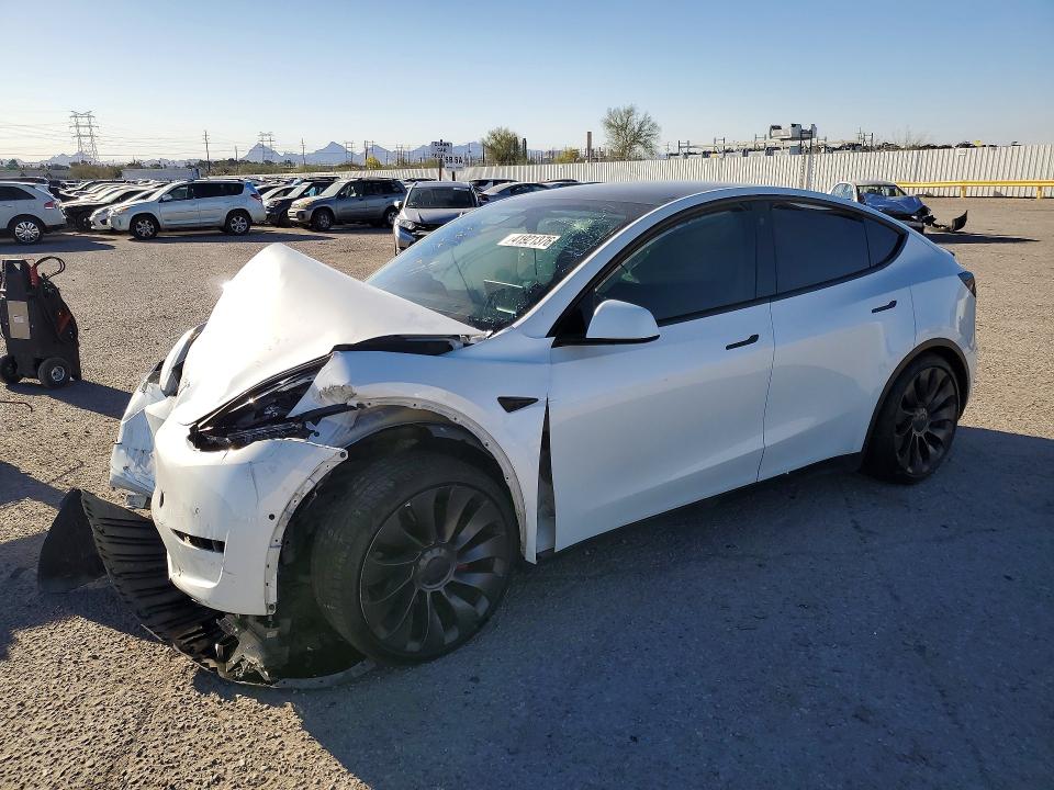 Aukcja sprzedaży 2021 Tesla Model Y, vin: 5YJYGDEF4MF202088, numer aukcji: 41921376