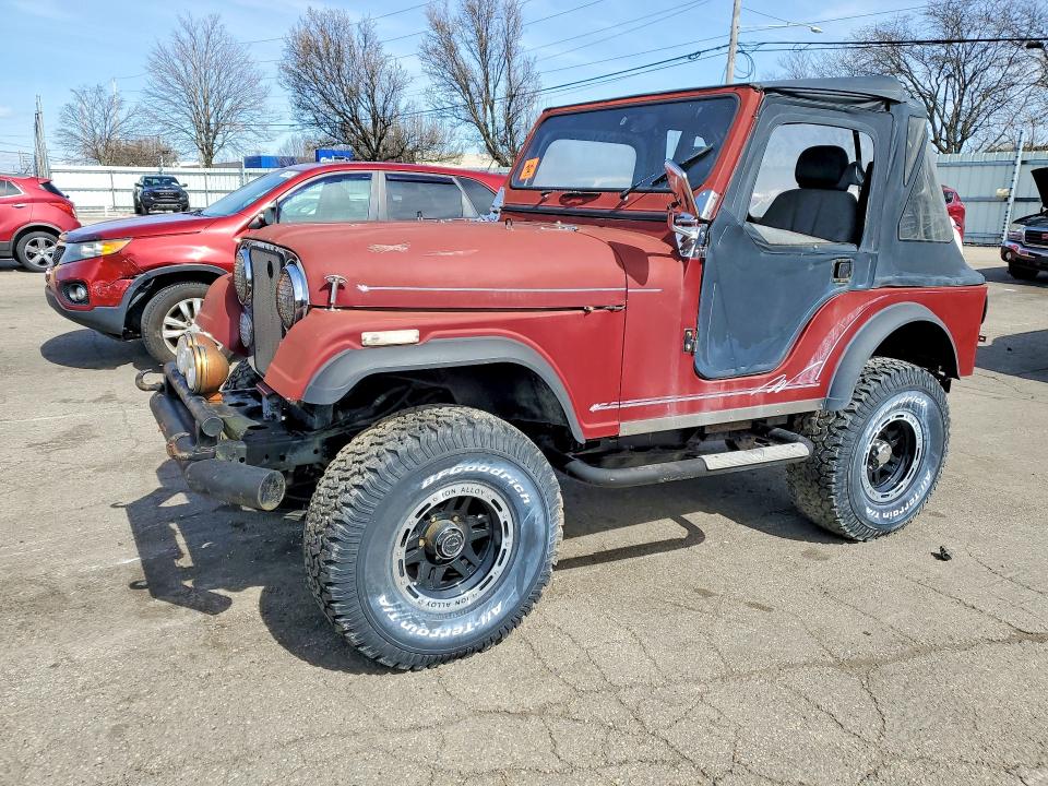 45558636 :رقم المزاد ، J7F83AE104962 vin ، 1977 Jeep Jeep Cj5 مزاد بيع