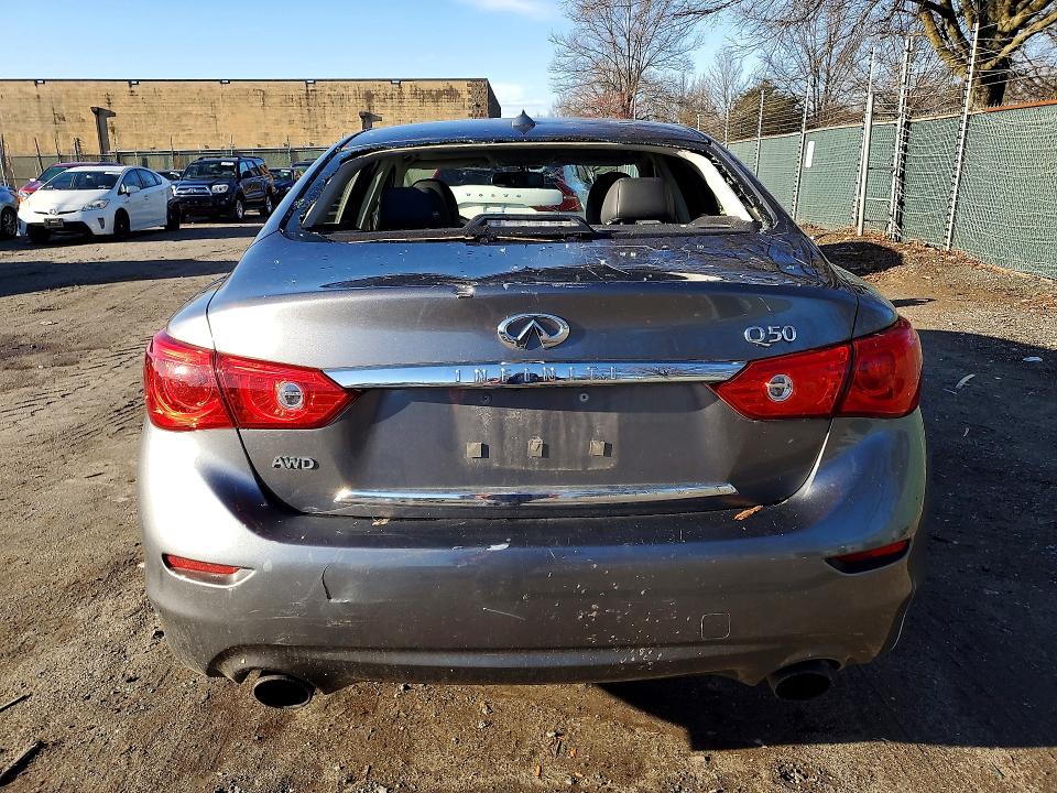 Продаж на аукціоні авто 2017 Infiniti Q50, vin: JN1EV7AR7HM833654, номер лоту: 46255666