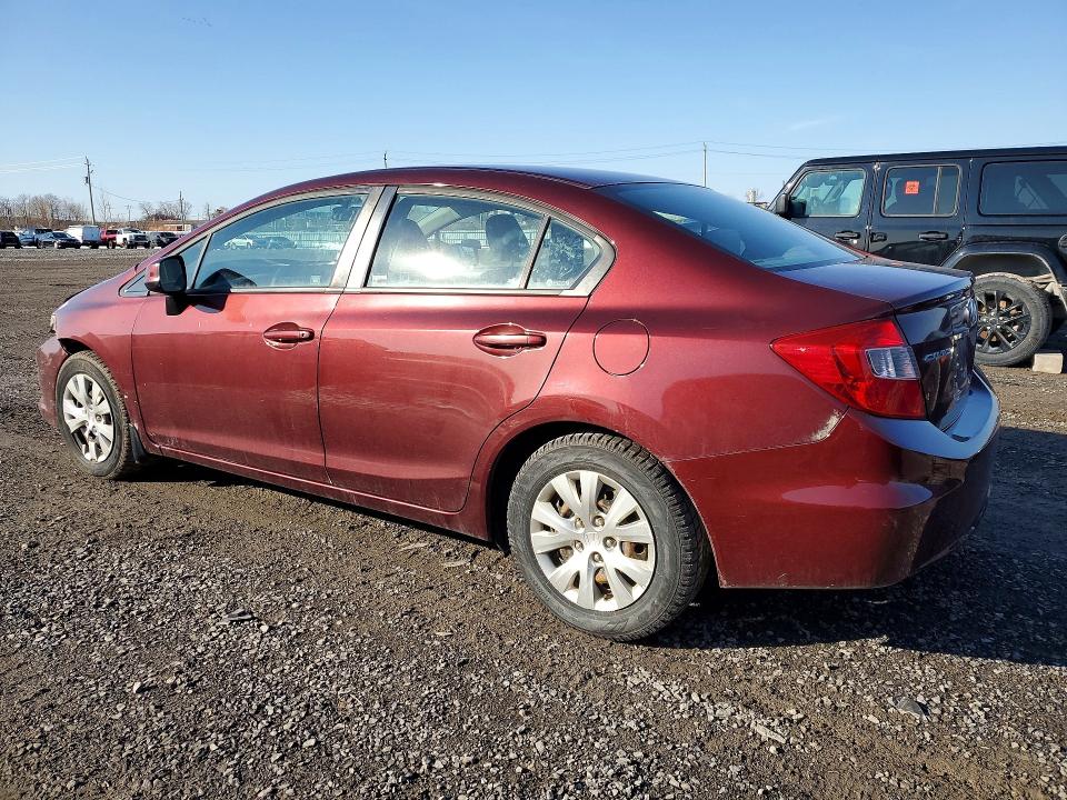 Aukcja sprzedaży 2012 Honda Civic, vin: 2HGFB2F48CH013459, numer aukcji: 45617516