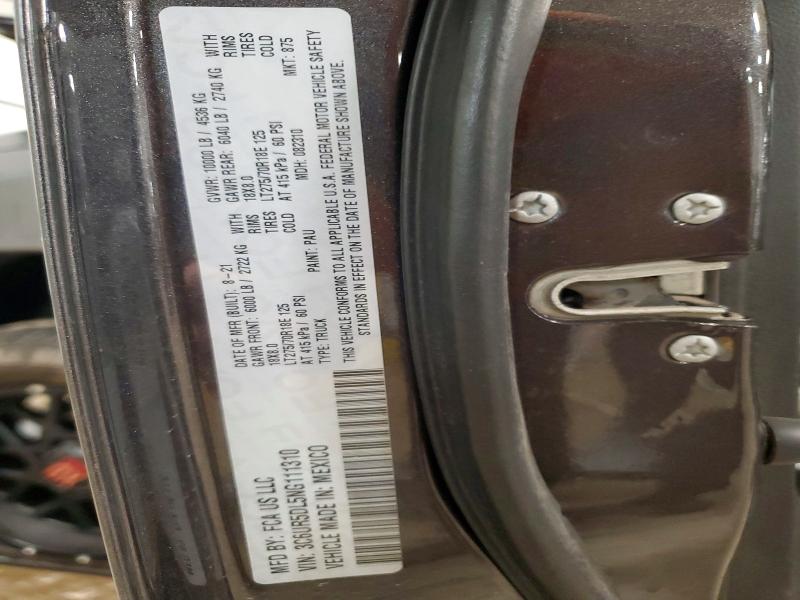79973445 :رقم المزاد ، 3C6UR5DL5NG111310 vin ، 2022 Ram 2500 مزاد بيع