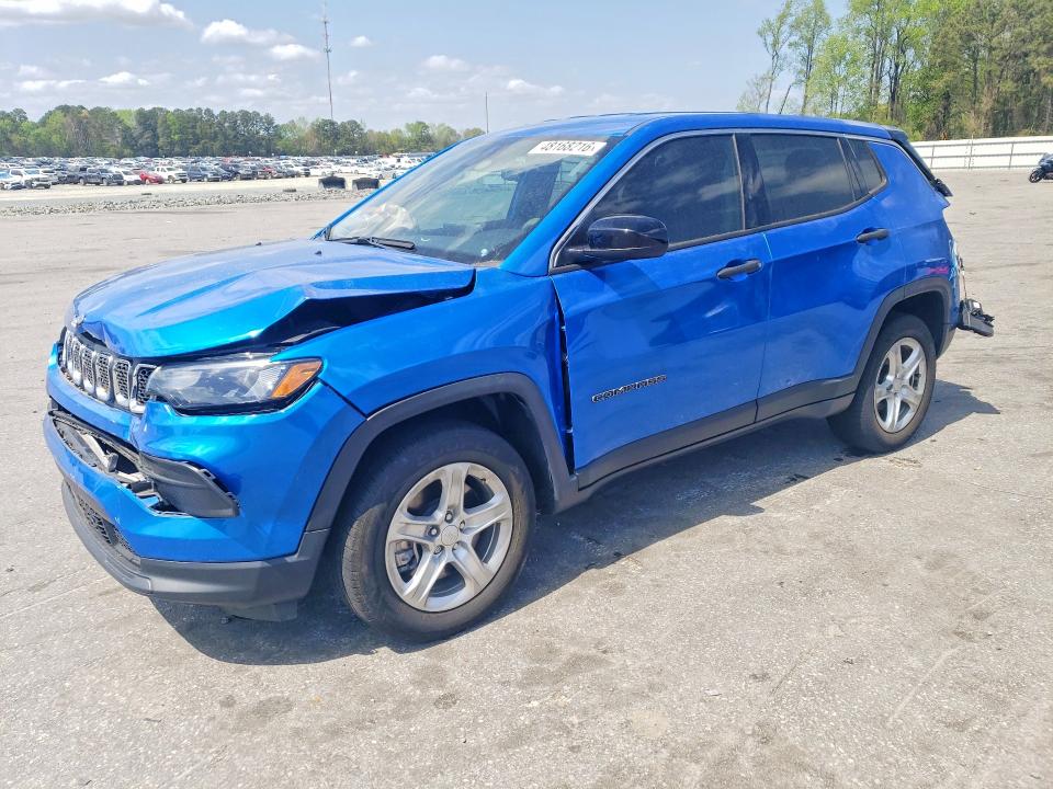 Auction sale of the 2023 Jeep Compass, vin: 3C4NJDAN2PT510254, lot number: 48168216