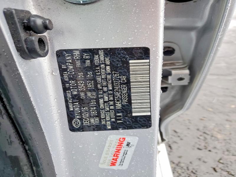 Aukcja sprzedaży 2017 Hyundai Accent, vin: KMHCT5AE2HU327267, numer aukcji: 45768616