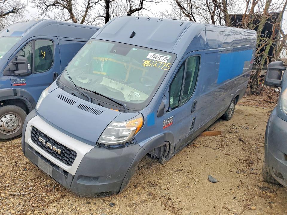 2022 Ram Promaster 3500 მანქანა იყიდება აუქციონზე, vin: 3C6MRVJG6NE112372, აუქციონის ნომერი: 78512775