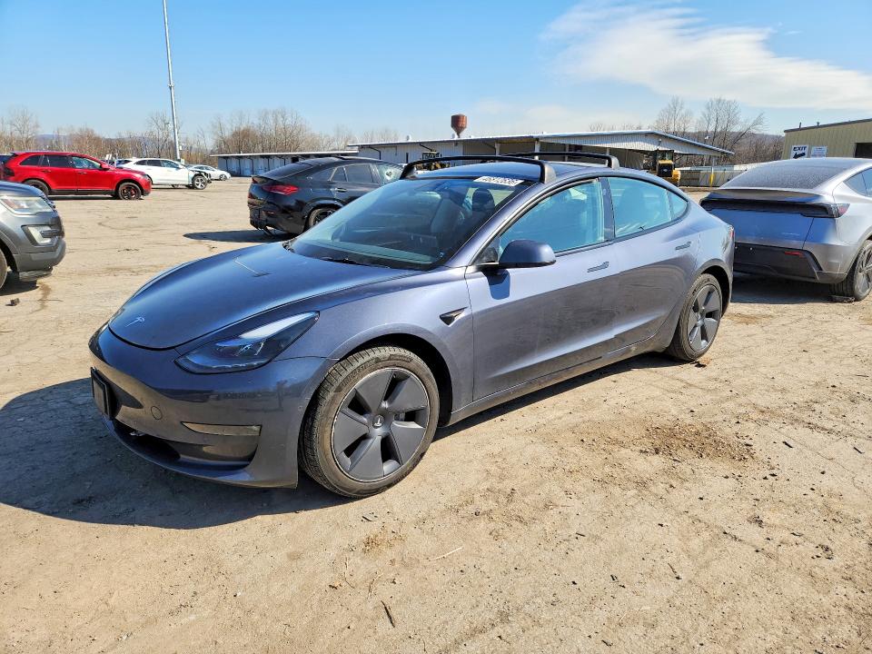 46812636 :رقم المزاد ، 5YJ3E1EB5NF314248 vin ، 2022 Tesla Model 3 مزاد بيع