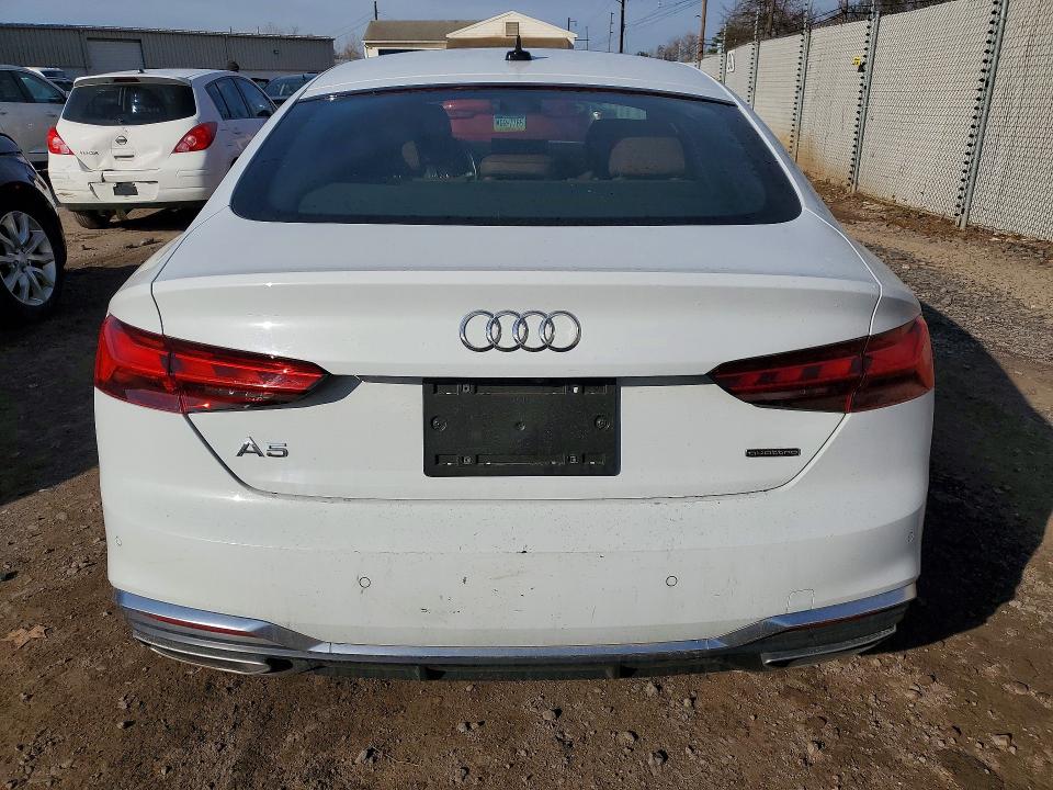 2021 Audi A5 მანქანა იყიდება აუქციონზე, vin: WAUFACF53MA025094, აუქციონის ნომერი: 47065816