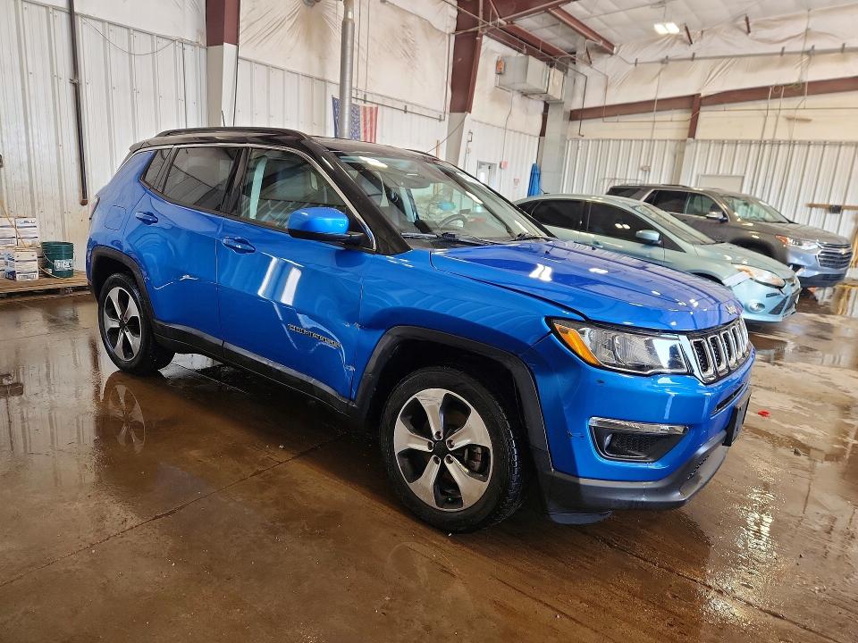 47615416 :رقم المزاد ، 3C4NJCBB0JT193161 vin ، 2018 Jeep Compass مزاد بيع