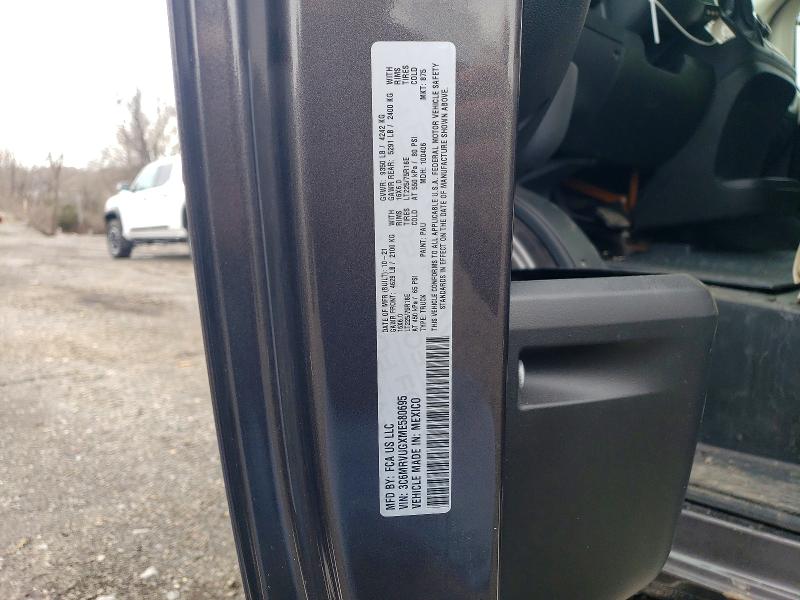 Aukcja sprzedaży 2021 Ram Promaster 1500, vin: 3C6MRVUGXME580695, numer aukcji: 45926826