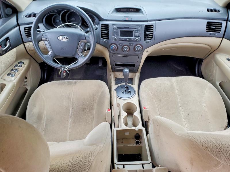 78908665 :رقم المزاد ، KNAGE228X95297838 vin ، 2009 Kia Optima مزاد بيع
