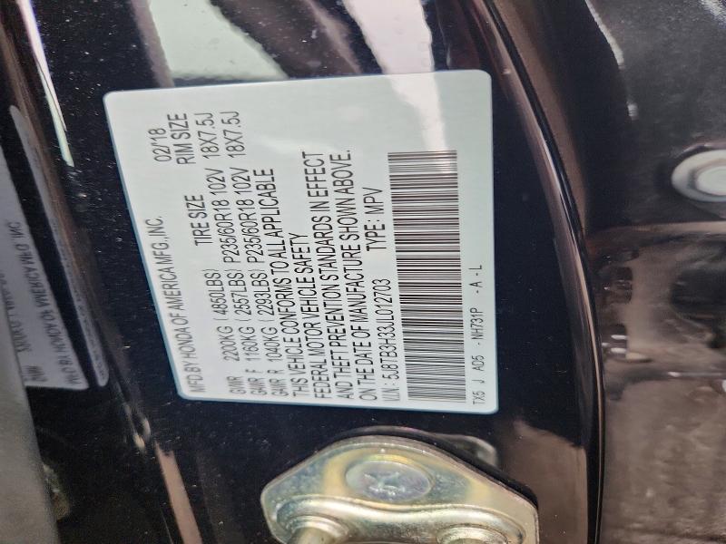 Aukcja sprzedaży 2018 Acura Rdx Tech Awd, vin: 5J8TB3H33JL012703, numer aukcji: 47696556