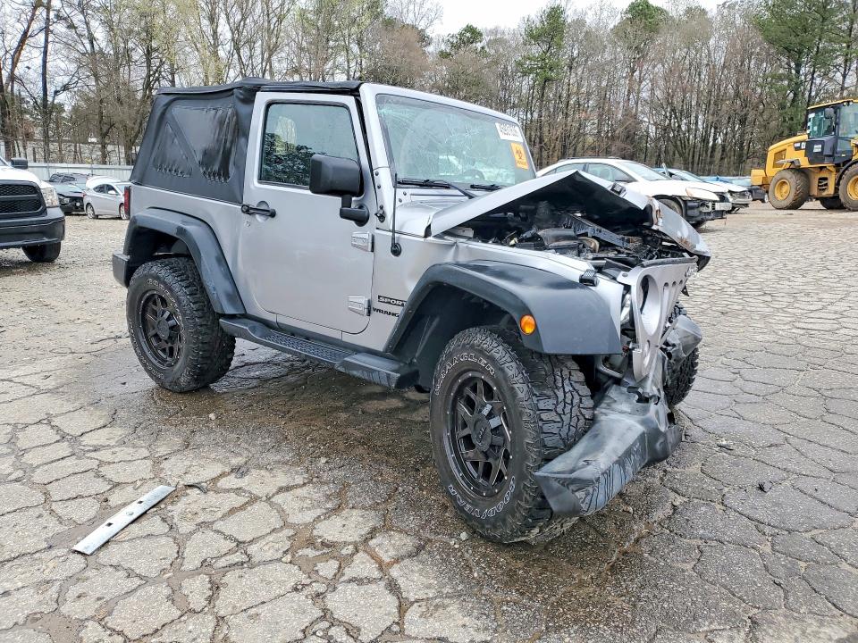Продажа на аукционе авто 2017 Jeep Wrangler, vin: 1C4GJWAG1HL576703, номер лота: 45931636