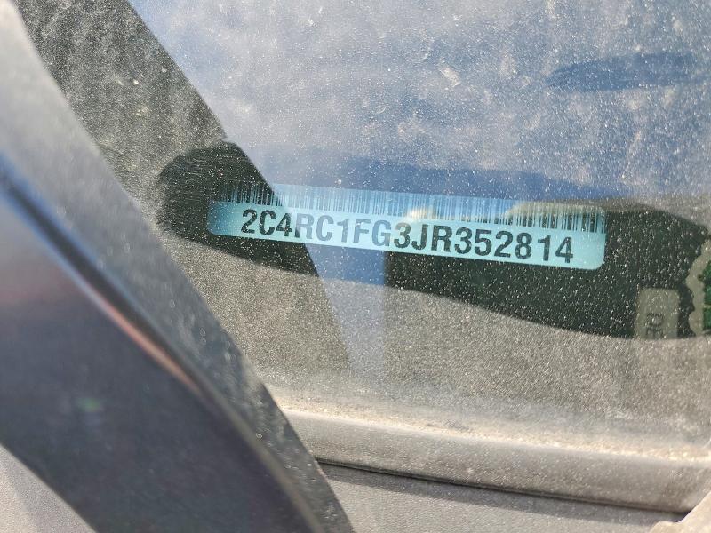 46889146 :رقم المزاد ، 2C4RC1FG3JR352814 vin ، 2018 Chrysler Pacifica مزاد بيع