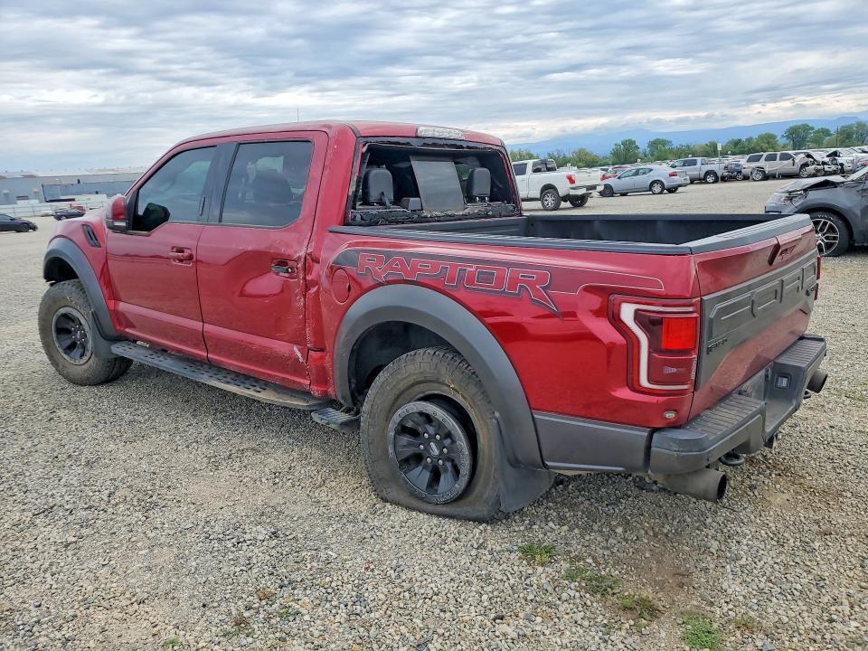 47957556 :رقم المزاد ، 1FTFW1RG1HFC03213 vin ، 2017 Ford F150 مزاد بيع